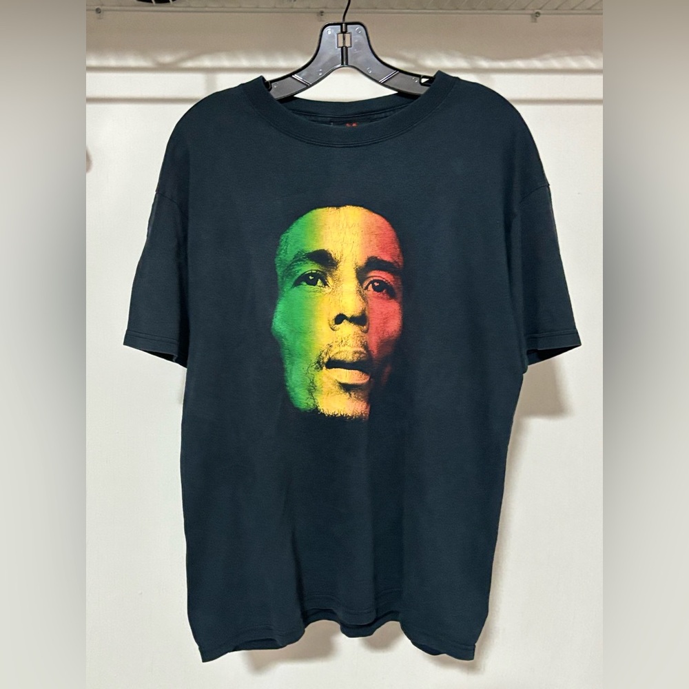 Very Rare Vintage 90’s Zion Bob Marley 1999 Graphic T Shirt Size L